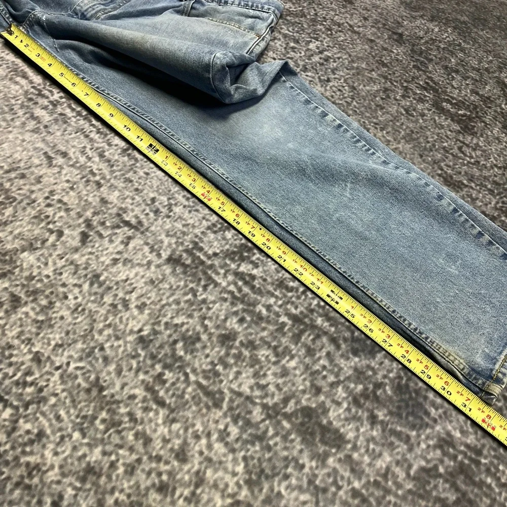 Levi's‎ 559 Jeans Relaxed Straight Mens 40x31 Blue Distressed Denim